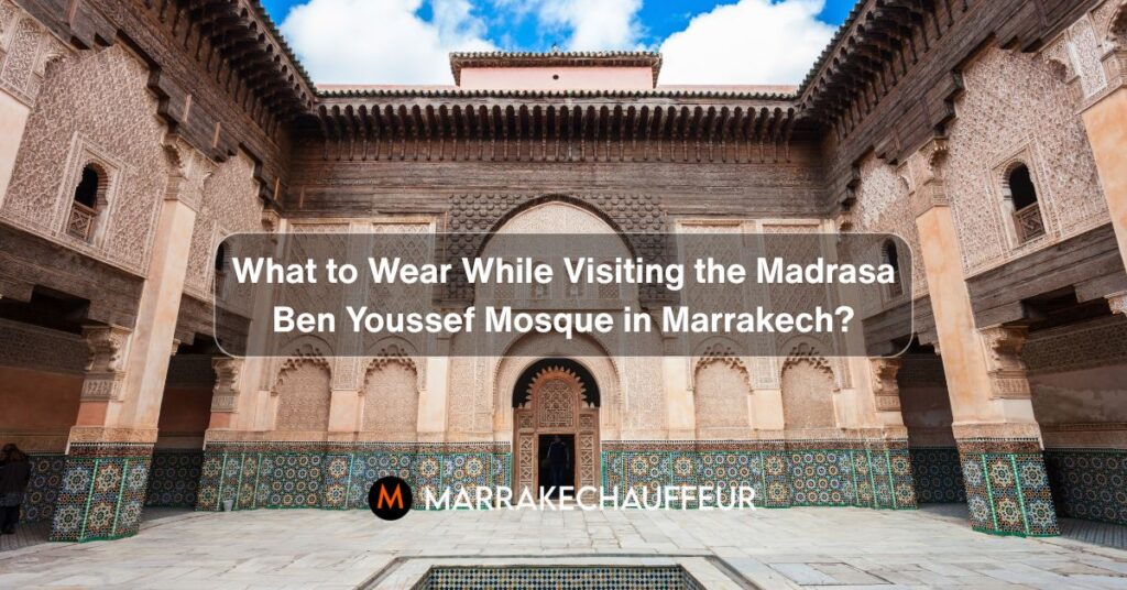 Madrasa Ben Youssef Mosque Marrakech