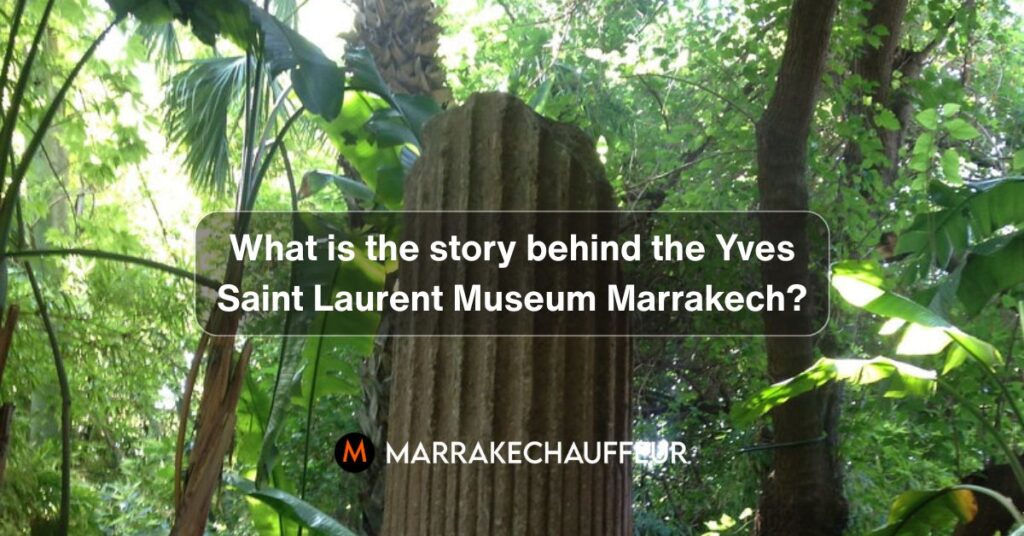 yves saint laurent museum Marrakech morocco
